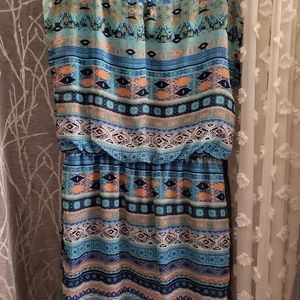 Size large cute dress boho